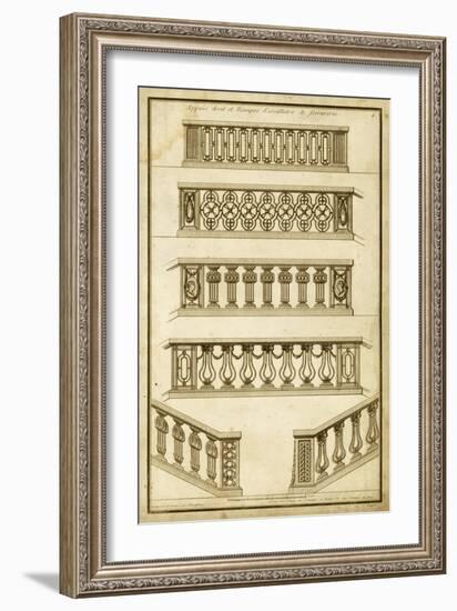 Vintage Gate Design I-Deneufforge-Framed Art Print