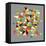 Vintage Geometric Elements-cienpies-Framed Stretched Canvas