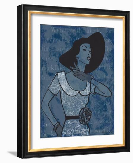 Vintage Glamour I-Lisa Ven Vertloh-Framed Art Print