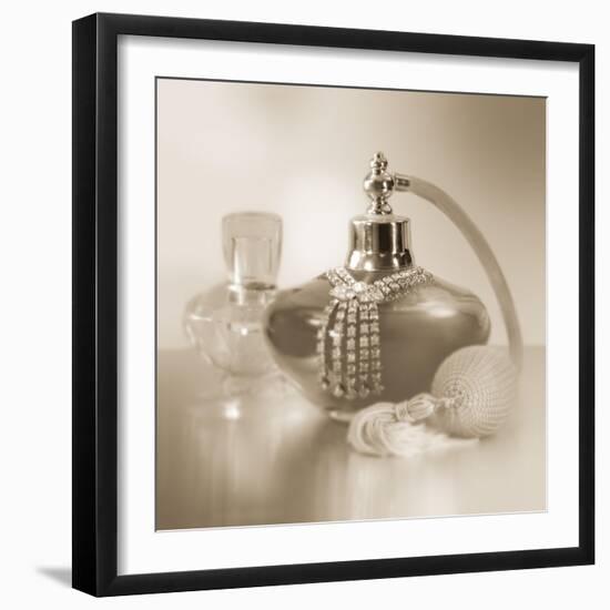 Vintage Glamour Perfume-Julie Greenwood-Framed Premium Giclee Print