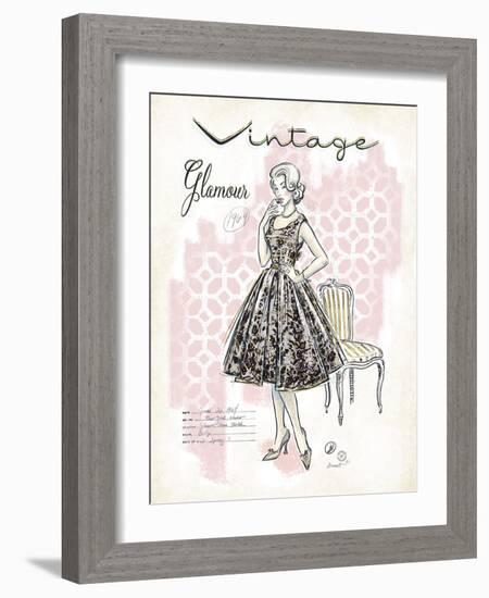 Vintage Glamour-Chad Barrett-Framed Art Print