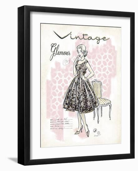 Vintage Glamour-Chad Barrett-Framed Art Print