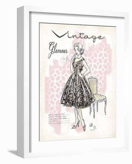 Vintage Glamour-Chad Barrett-Framed Art Print