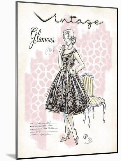 Vintage Glamour-Chad Barrett-Mounted Art Print