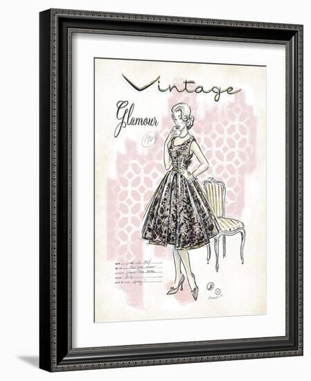 Vintage Glamour-Chad Barrett-Framed Art Print