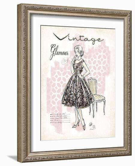 Vintage Glamour-Chad Barrett-Framed Art Print