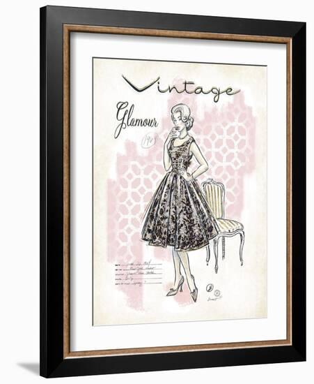 Vintage Glamour-Chad Barrett-Framed Art Print