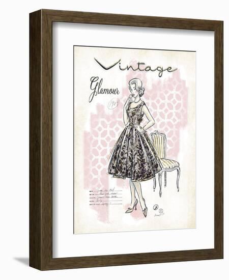 Vintage Glamour-Chad Barrett-Framed Art Print