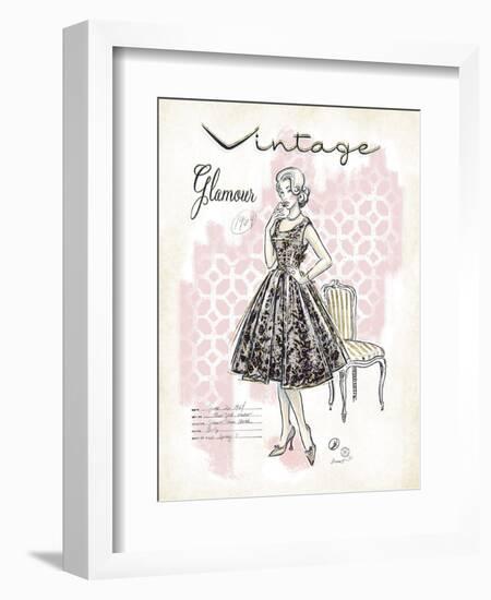 Vintage Glamour-Chad Barrett-Framed Art Print