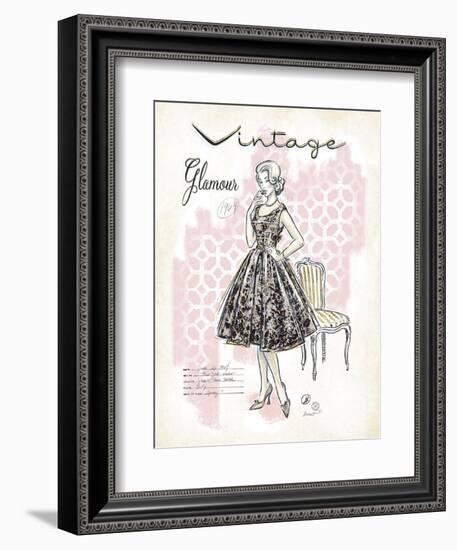 Vintage Glamour-Chad Barrett-Framed Art Print