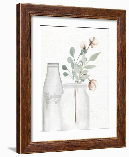 Vintage Glass-Kimberly Allen-Framed Art Print