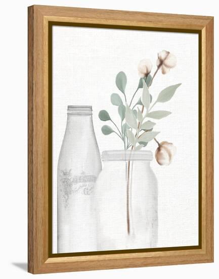 Vintage Glass-Kimberly Allen-Framed Stretched Canvas