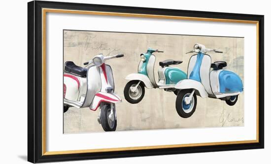 Vintage Glories-Teo Rizzardi-Framed Art Print