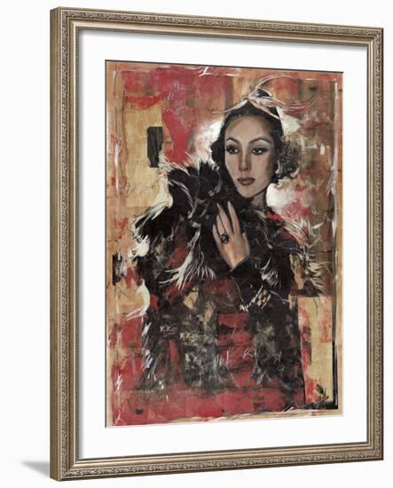 Vintage Goddess I-Marta Wiley-Framed Art Print