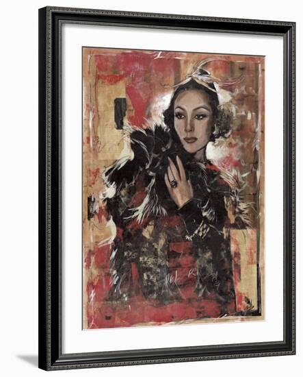 Vintage Goddess I-Marta Wiley-Framed Art Print