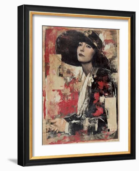 Vintage Goddess II-Marta Wiley-Framed Giclee Print