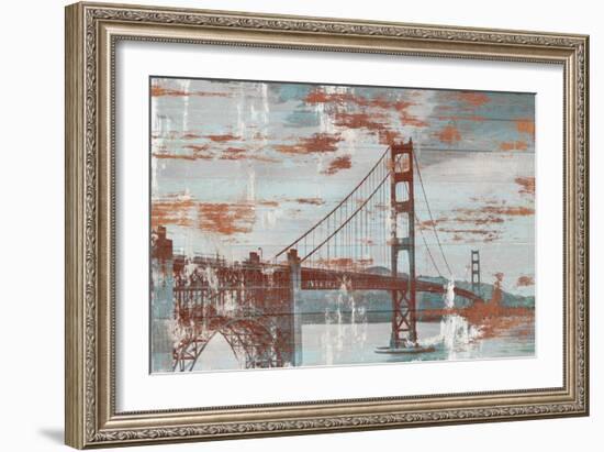 Vintage Golden Gate-Sam Appleman-Framed Art Print