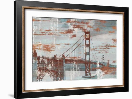 Vintage Golden Gate-Sam Appleman-Framed Art Print