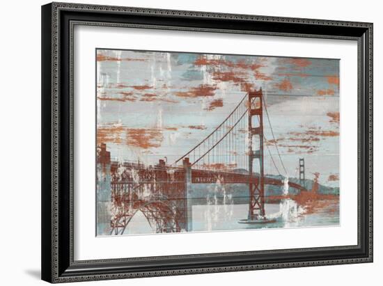 Vintage Golden Gate-Sam Appleman-Framed Art Print