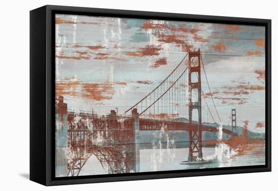 Vintage Golden Gate-Sam Appleman-Framed Stretched Canvas