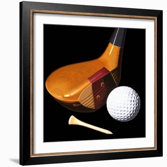 Vintage Golf-Ray Pelley-Framed Giclee Print