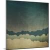 Vintage Grunge Sky Background-pashabo-Mounted Art Print