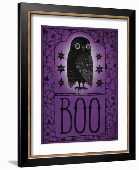 Vintage Halloween Boo-Sara Zieve Miller-Framed Art Print