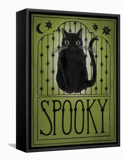 Vintage Halloween Spooky-Sara Zieve Miller-Framed Stretched Canvas