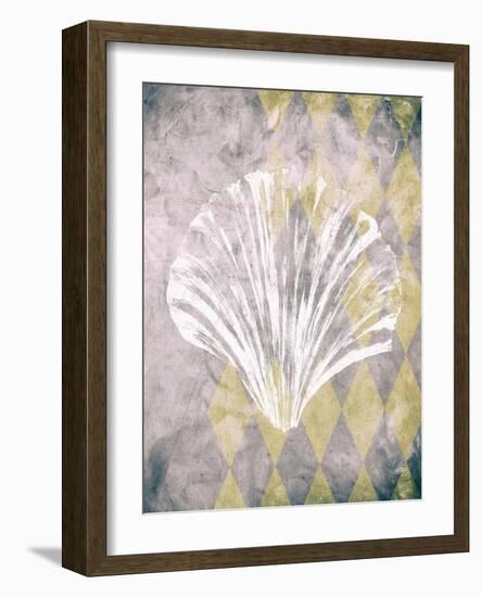 Vintage Harlequin Shell 2-Alicia Soave-Framed Art Print