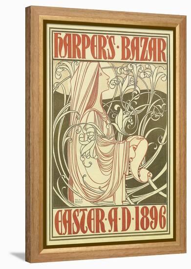 Vintage Harper's Cover-null-Framed Stretched Canvas