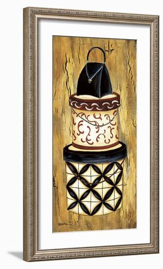 Vintage Hat Box I-Krista Sewell-Framed Giclee Print