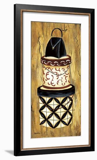 Vintage Hat Box I-Krista Sewell-Framed Giclee Print