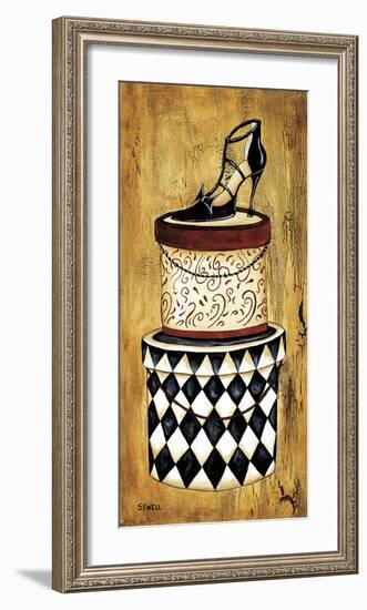 Vintage Hat Box II-Krista Sewell-Framed Giclee Print