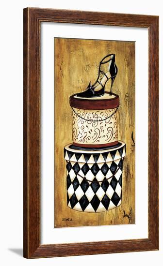 Vintage Hat Box II-Krista Sewell-Framed Giclee Print