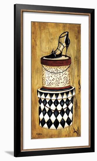 Vintage Hat Box II-Krista Sewell-Framed Giclee Print