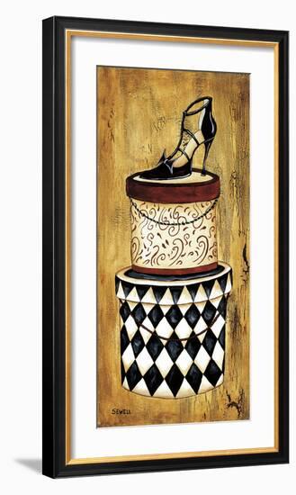 Vintage Hat Box II-Krista Sewell-Framed Giclee Print