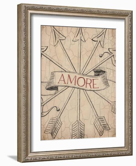 Vintage Heart 4-Marco Fabiano-Framed Art Print