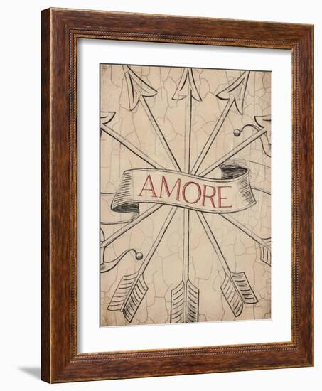 Vintage Heart 4-Marco Fabiano-Framed Art Print