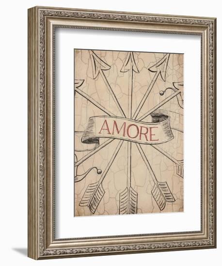 Vintage Heart 4-Marco Fabiano-Framed Premium Giclee Print