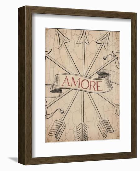 Vintage Heart 4-Marco Fabiano-Framed Premium Giclee Print