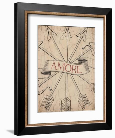 Vintage Heart 4-Marco Fabiano-Framed Premium Giclee Print