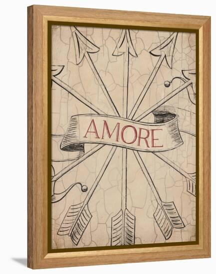 Vintage Heart 4-Marco Fabiano-Framed Stretched Canvas