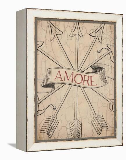 Vintage Heart 4-Marco Fabiano-Framed Stretched Canvas