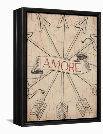 Vintage Heart 4-Marco Fabiano-Framed Stretched Canvas