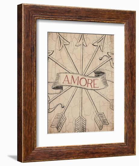 Vintage Heart 4-Marco Fabiano-Framed Art Print