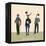 Vintage Hipsters Trendy Illustration-run4it-Framed Stretched Canvas