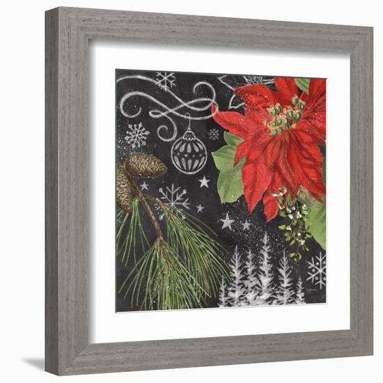 Vintage Holiday Chalk II-Mary Urban-Framed Art Print