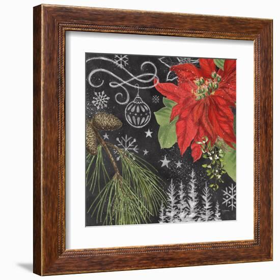 Vintage Holiday Chalk II-Mary Urban-Framed Art Print