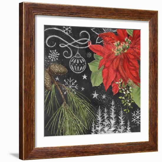 Vintage Holiday Chalk II-Mary Urban-Framed Art Print