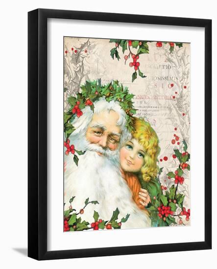 Vintage Holiday III-Katie Pertiet-Framed Art Print